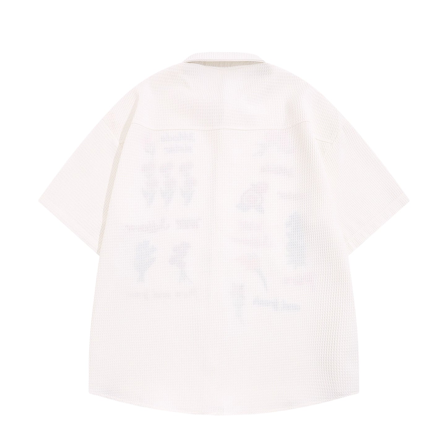 Colourful Flowers Embroidered Shirt