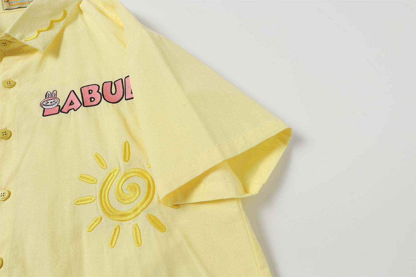 Playful Labubu Embroidered Shirt