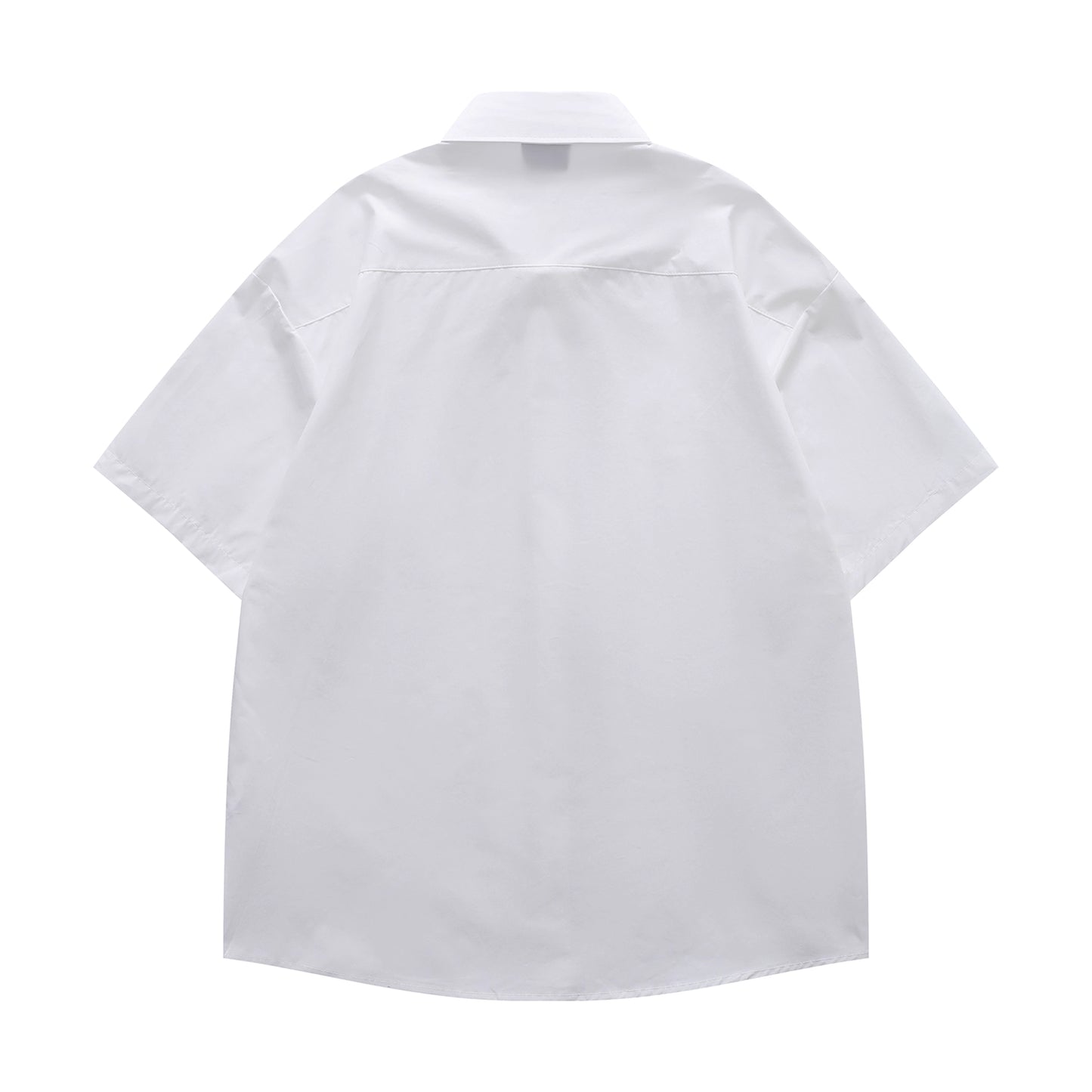 A Row Of Cats Embroidered Shirt