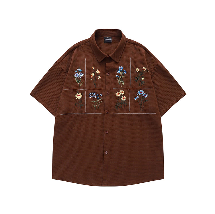 Wildflowers Embroidered Shirt