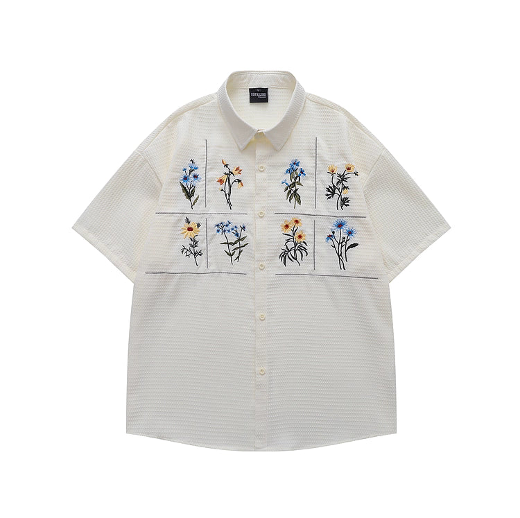Wildflowers Embroidered Shirt