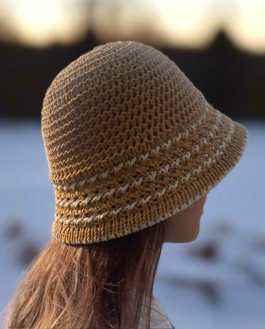 Stitched Cloche Hat