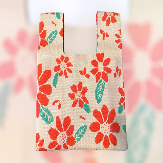 Handmade Sunflower Tote Bag