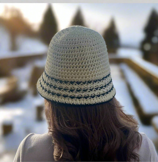 Stitched Cloche Hat