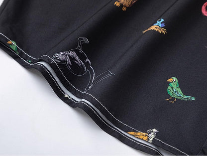 Cartoon Birds Shirt
