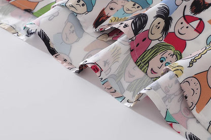 American Style Retro Cartoon Shirt