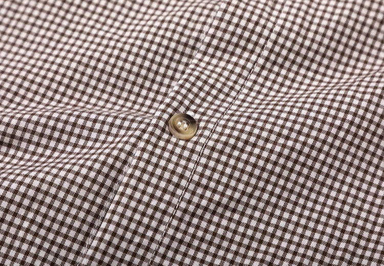 Dalmatian Embroidered Two Toned Checkered Shirt