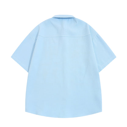 Colourful Flowers Embroidered Shirt
