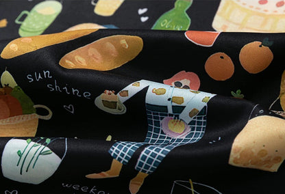 Food And Drinks Cartoon Shirt