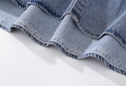 Winnie The Pooh Embroidered Denim Shirt