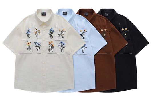 Wildflowers Embroidered Shirt